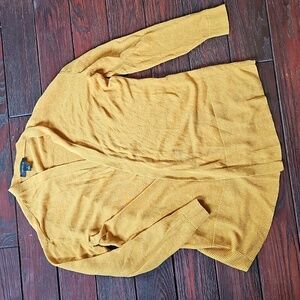 Ann Taylor Mustard Yellow Women's Sweater